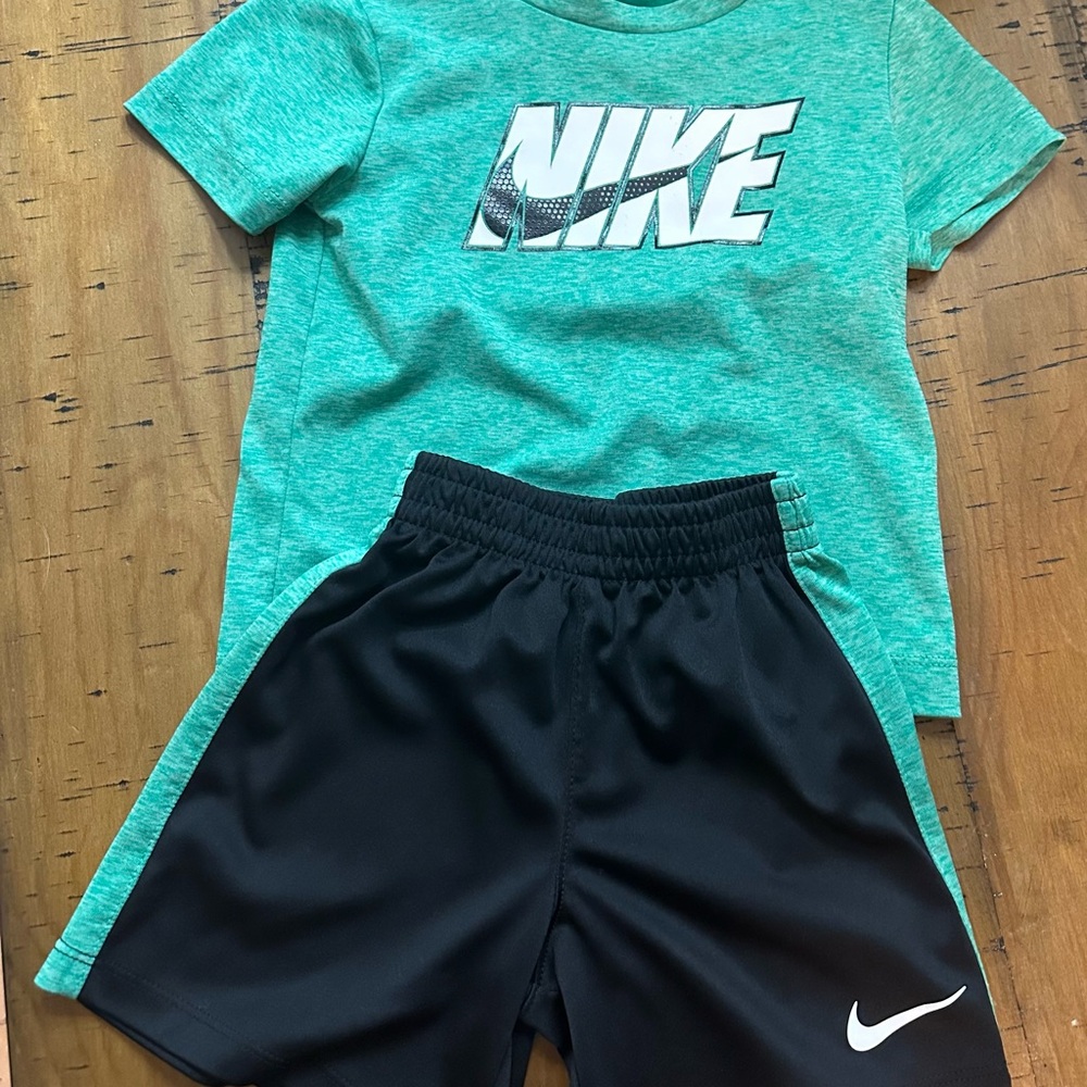Nike Kids Black Athletic Shorts